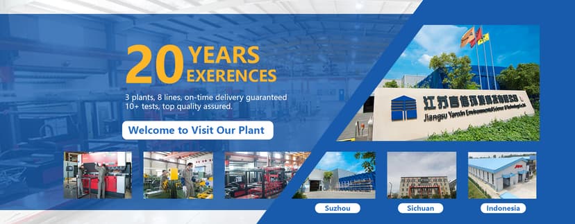JIANGSU YANXIN ENVIRONMENTAL SCIENCE & TECHNOLOGY CO.,LTD. cover