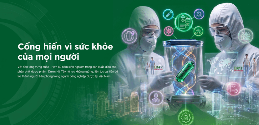 Titelbild von Công Ty Cổ Phần Dược Phẩm Hà Tây