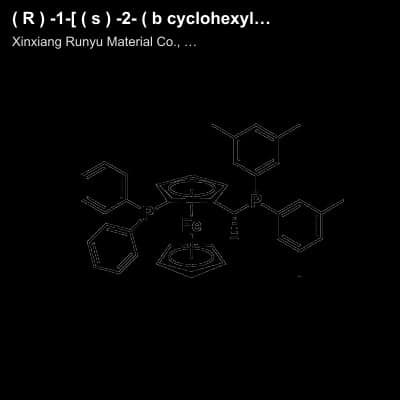 ( R ) -1-[ ( s ) -2- ( b cyclohexyl Phosphine ) ferrocene ] ethyl uncle Ding Jilin ( josiphos sl-j00