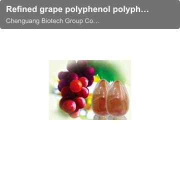 Refined grape polyphenol polyphenol＞90%, oligomer＞60%，monomers 10-15%