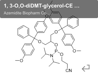 1, 3-O,O-diDMT-glycerol-CE Phosphoramidite