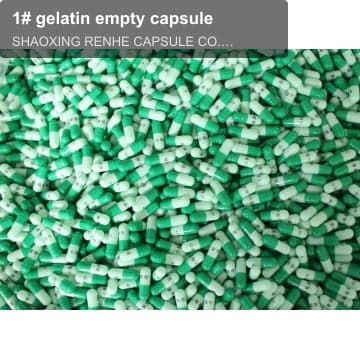 1# gelatin empty capsule
