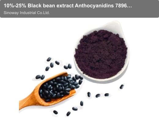 10%-25% Black bean extract Anthocyanidins 7896-97-1