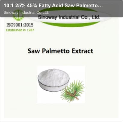 10:1 25% 45% Fatty Acid Saw Palmetto Extract 84604-15-9