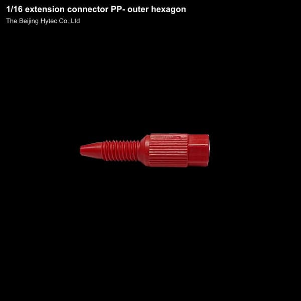 1/16 extension connector PP- outer hexagon