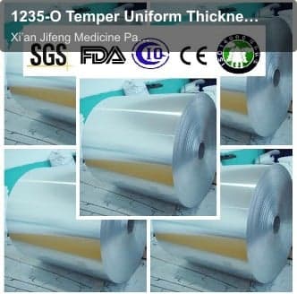 1235-O Temper Uniform Thickness And Oil Free Household Aluminium Foil