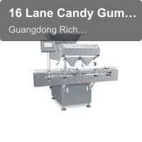 16 Lane Candy Gummy Filler Machine