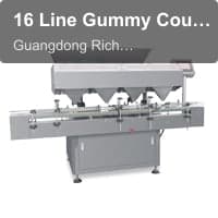 16 Line Gummy Counting Filling Machine