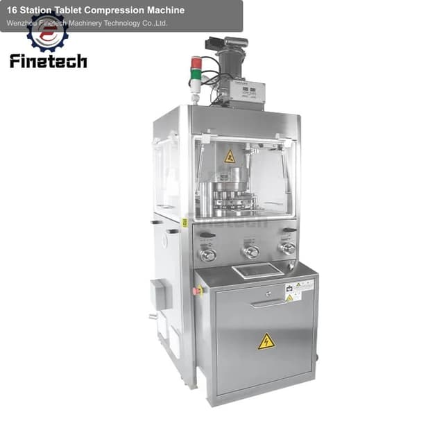 16 Station Tablet Compression Machine