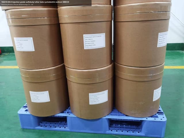 182410-00-0 Injection grade sulfobutyl ether beta cyclodextrin sodium SBECD