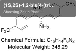 (1S,2S)-1,2-bis(4-(trifluoromethyl)phenyl)ethane-1,2-diamine