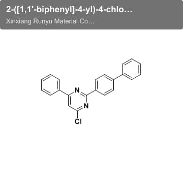 2-([1,1'-biphenyl]-4-yl)-4-chloro-6-phenylpyrimidine [1852465-77-0]