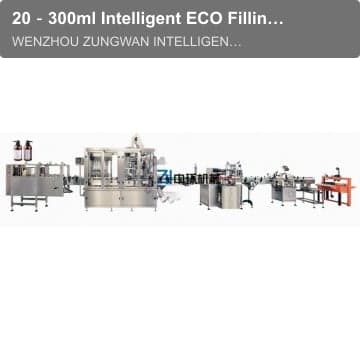 20－300ml Intelligent ECO Filling Line