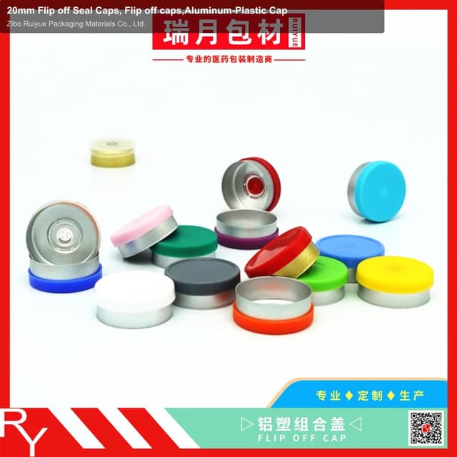 20mm Flip off Seal Caps, Flip off caps,Aluminum-Plastic Cap