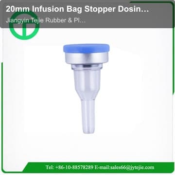 20mm Infusion Bag Stopper Dosing Plug