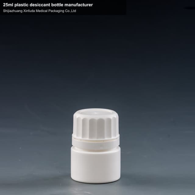 25ml plastic desiccant bottle manufacturer