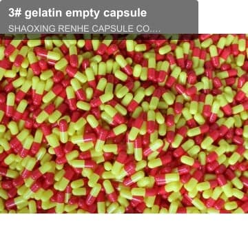 3# gelatin empty capsule