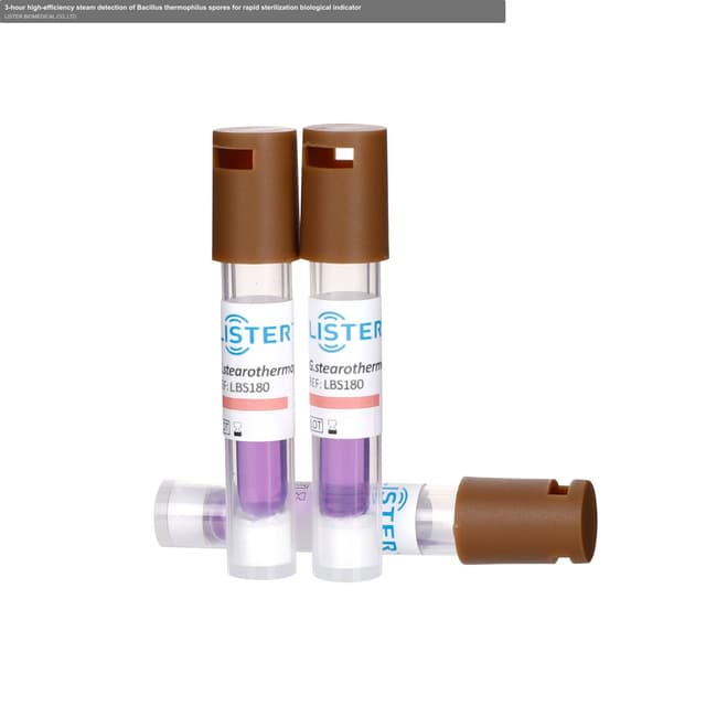 3-hour high-efficiency steam detection of Bacillus thermophilus spores for rapid sterilization biological indicator