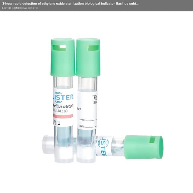 3-hour rapid detection of ethylene oxide sterilization biological indicator Bacillus subtilis ATCC 9372