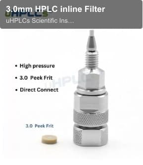 3.0mm HPLC inline Filter