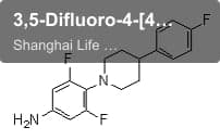 3,5-Difluoro-4-[4-(4-fluorophenyl)piperidin-1-yl]aniline