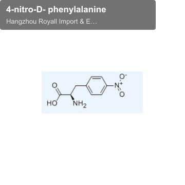 4-nitro-D- phenylalanine