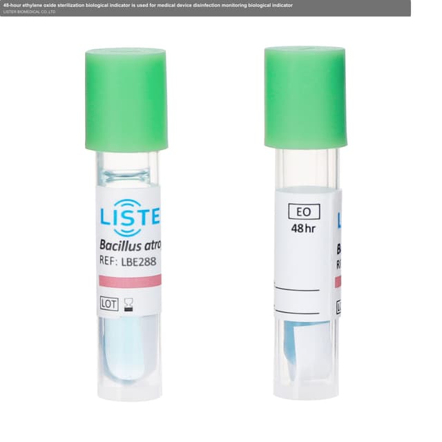 48-hour ethylene oxide sterilization biological indicator is used for medical device disinfection monitoring biological indicator