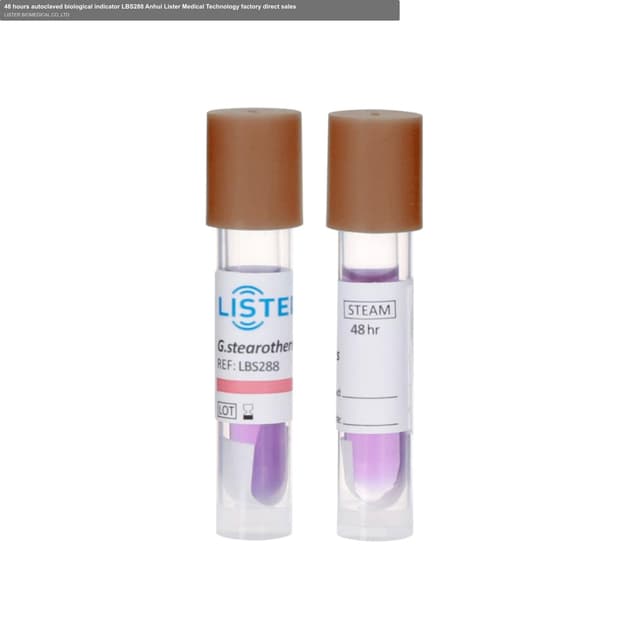 48 hours autoclaved biological indicator LBS288 Anhui Lister Medical Technology factory direct sales