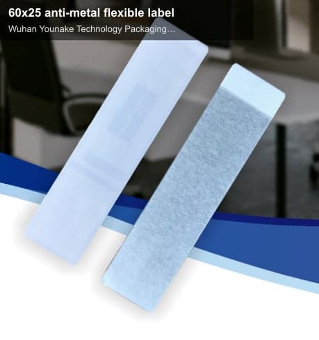 60x25 anti-metal flexible label