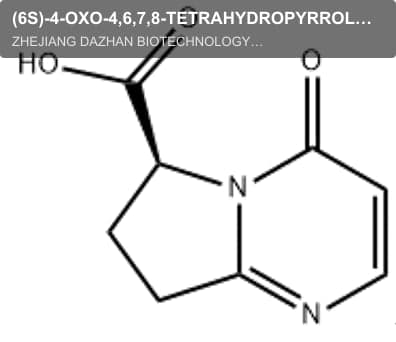 (6S)-4-OXO-4,6,7,8-TETRAHYDROPYRROLO(1,2-A)PYRIMIDINE-6-CARBOXYLIC ACID