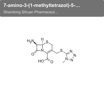 7-amino-3-(1-methyltetrazol)-5- ylthiomethyl-3-cephem-4-