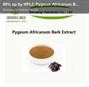 99% up by HPLC Pygeum Africanum Bark Extract