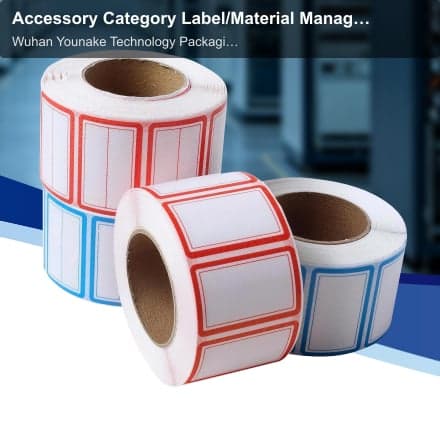 Accessory Category Label/Material Management Label