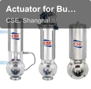 Actuator for Butterfly Valve