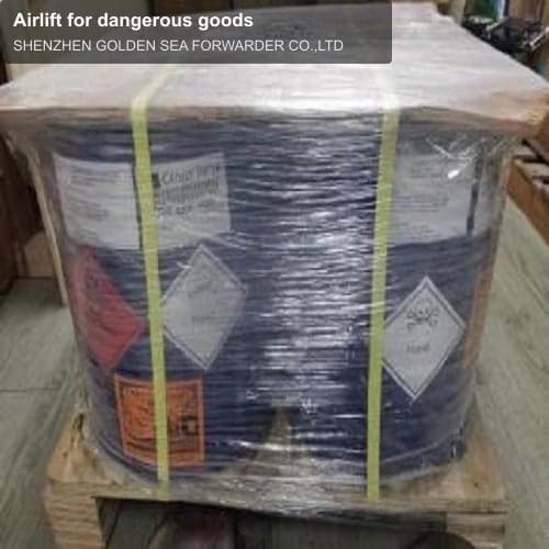 Airlift for dangerous goods