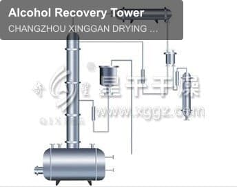 Alcohol Recovery Tower