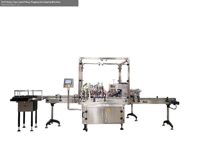 ALF3 Rotary-Type Liquid Filling, Plugging And Capping Monobloc