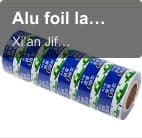 Alu foil laminated paper Roll/Paper PE Alu Foil for medicine food medical devices
