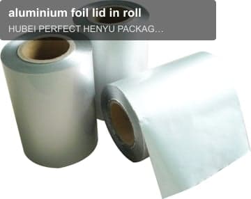 aluminium foil lid in roll