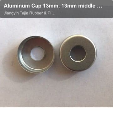 Aluminum Cap 13mm, 13mm middle hole aluminum cap