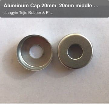 Aluminum Cap 20mm, 20mm middle hole aluminum cap