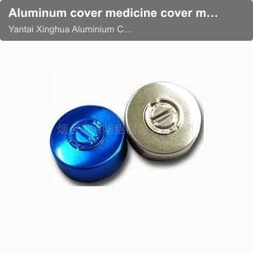 Aluminum cover medicine cover metal cover