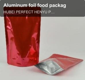 Aluminum foil food packag