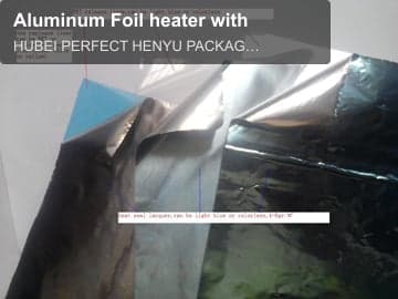 Aluminum Foil heater with