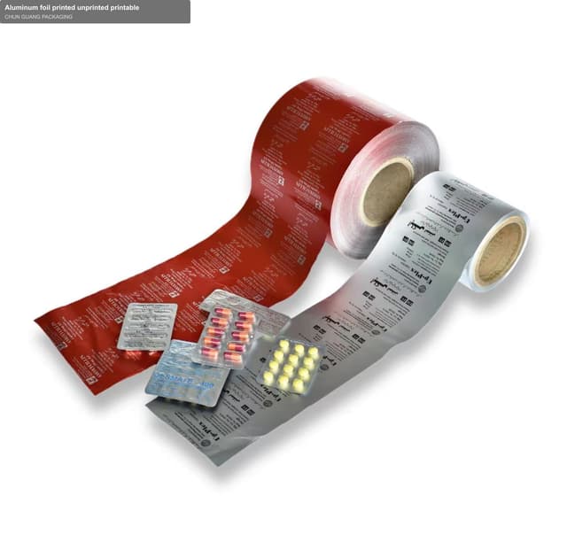 Aluminum foil printed unprinted printable