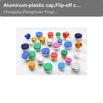 Aluminum-plastic cap,Flip-off cap