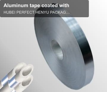 Aluminum tape coated with
