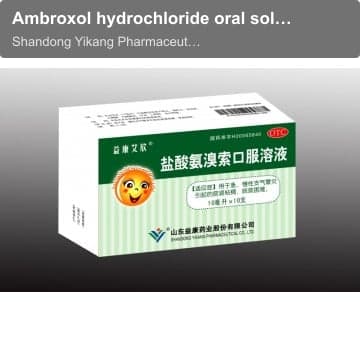 Ambroxol hydrochloride oral solution
