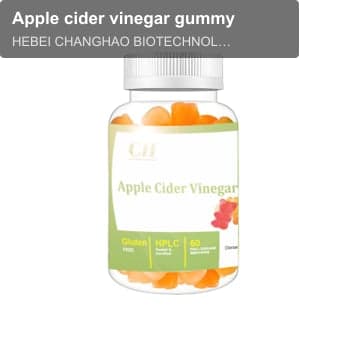 Apple cider vinegar gummy