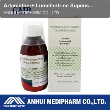 Artemether+ Lumefantrine Supension